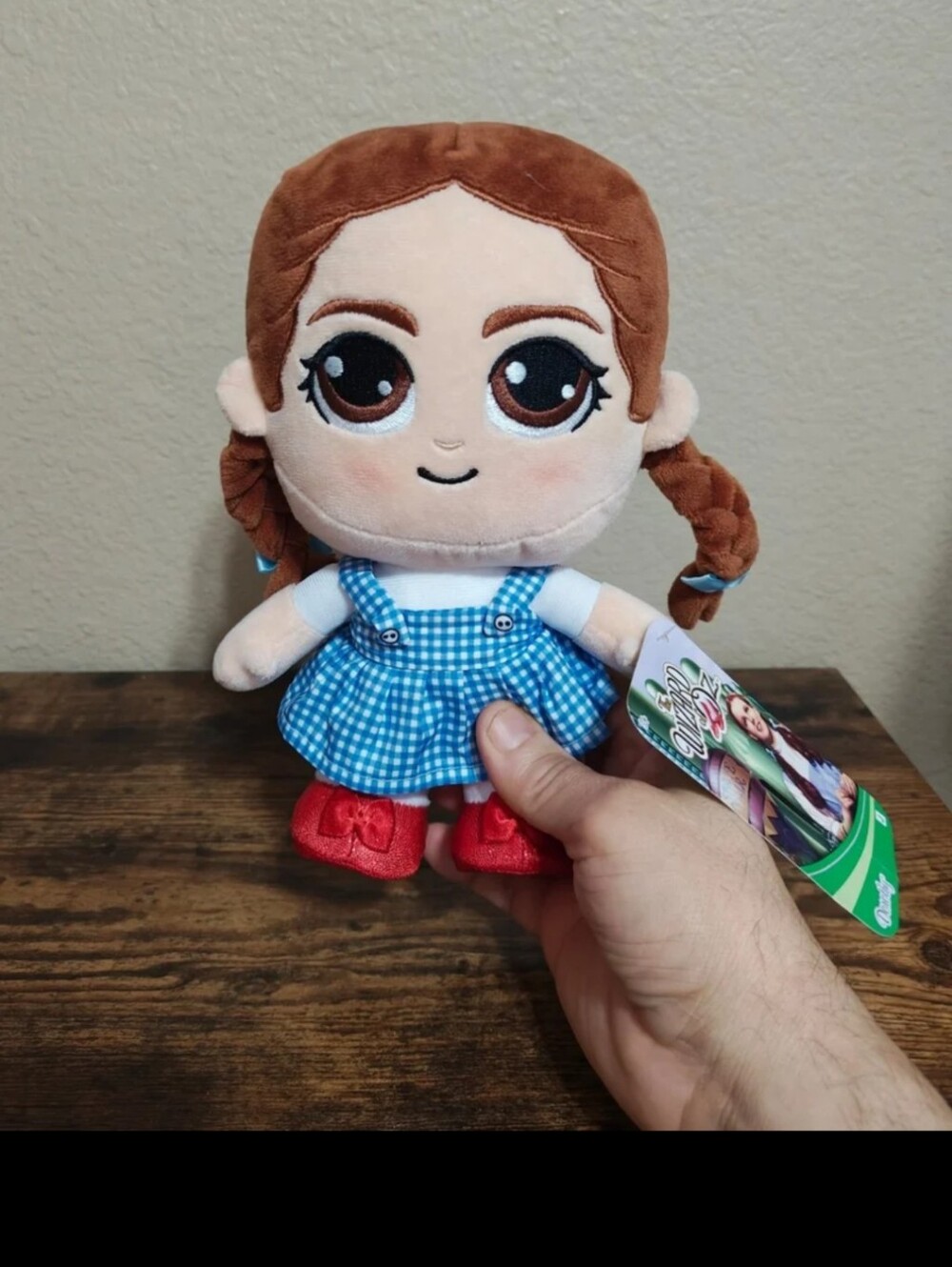 2025 Jazwares Warner Bros. Wizard of Oz Dorothy Soft Plush New With Tags